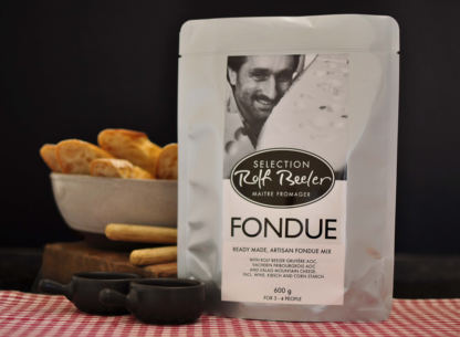 Moitie moitie style Swiss cheese fondue by Rolf Beeler