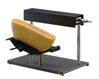 Gas operated raclette machine for outdoors