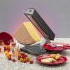 Made in Switzerland raclette machine from TTM for 1/4 wheels