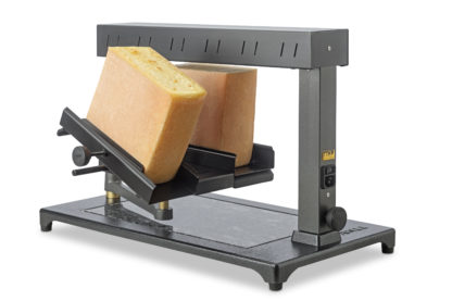 Made in Switzerland Raclette machine for melting raclette cheese