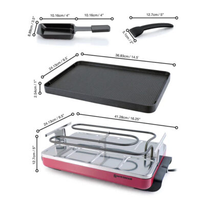 Swissmar Party Raclette Grill Valais
