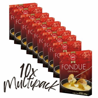 10x Multipack Fondue Ready Made 400g