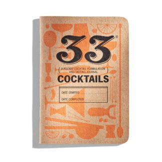 33 Cocktails Tasting Journal by 33 Books