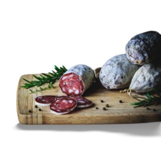 Dry-cured pork sausage Saucisson French-Style Charcuterie