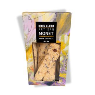 Kris Lloyd Monet Flower Crackers Perfect for Every Cheeseboard