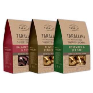 Tarallini - Bite size cracker - 3 varieties