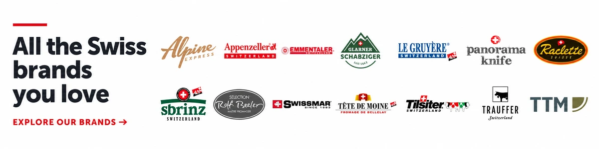 Swiss Cheese Brands you Love - we have them!